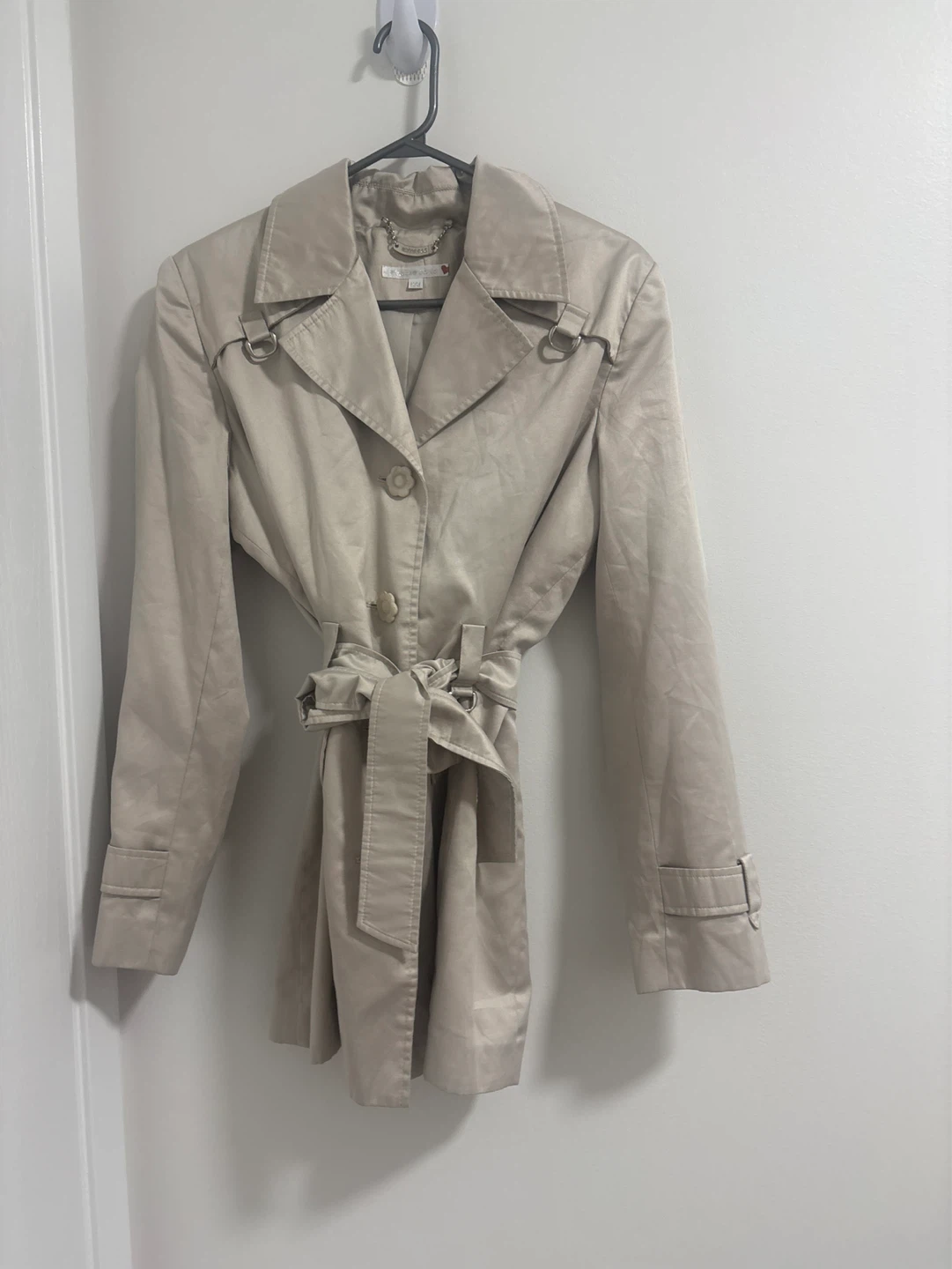 Elisse Basic Beige Trench Coat M/M
