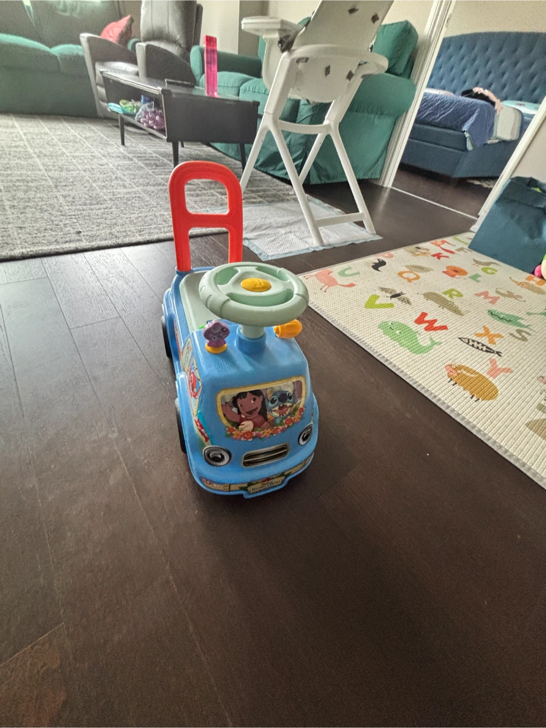 Blue Lilo & Stitch Ride-On Toy Car - photo 4