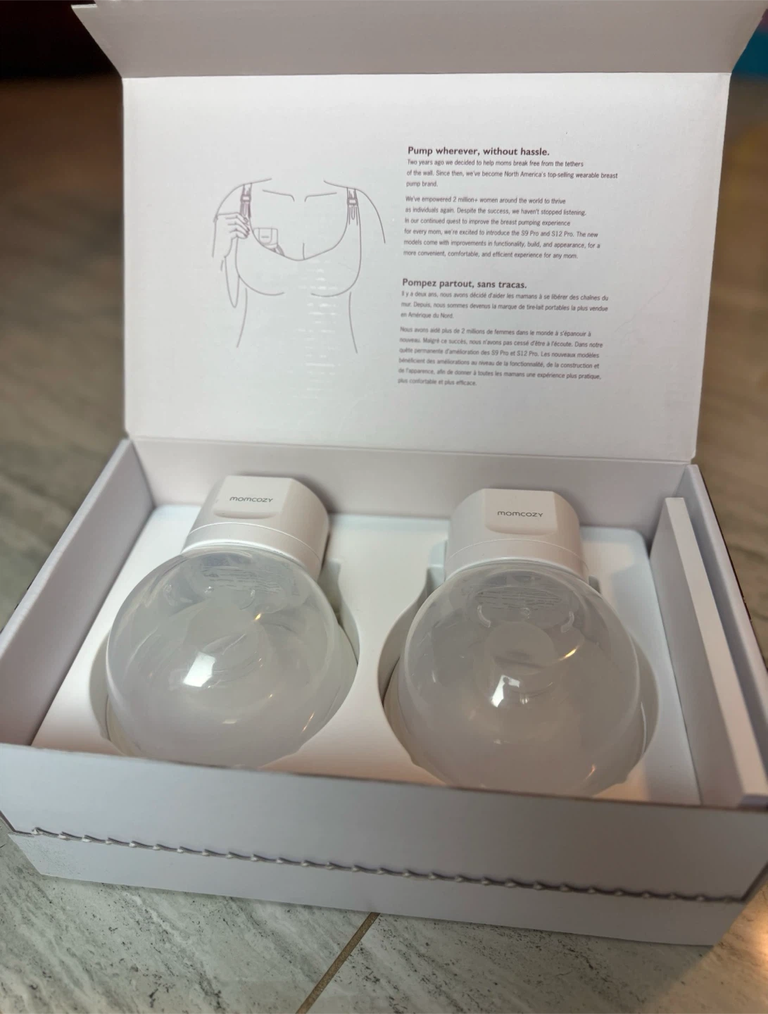 Momcosy Wearable Breast Pump S12 Pro - photo 2
