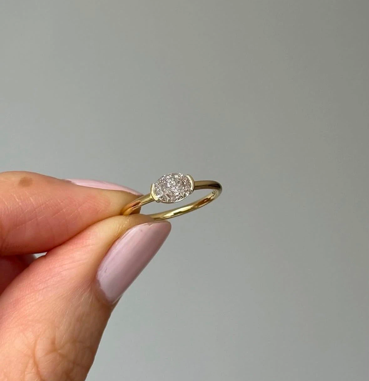 1 CT MARQUISE CUT MINIMAL SOLITAIRE RING