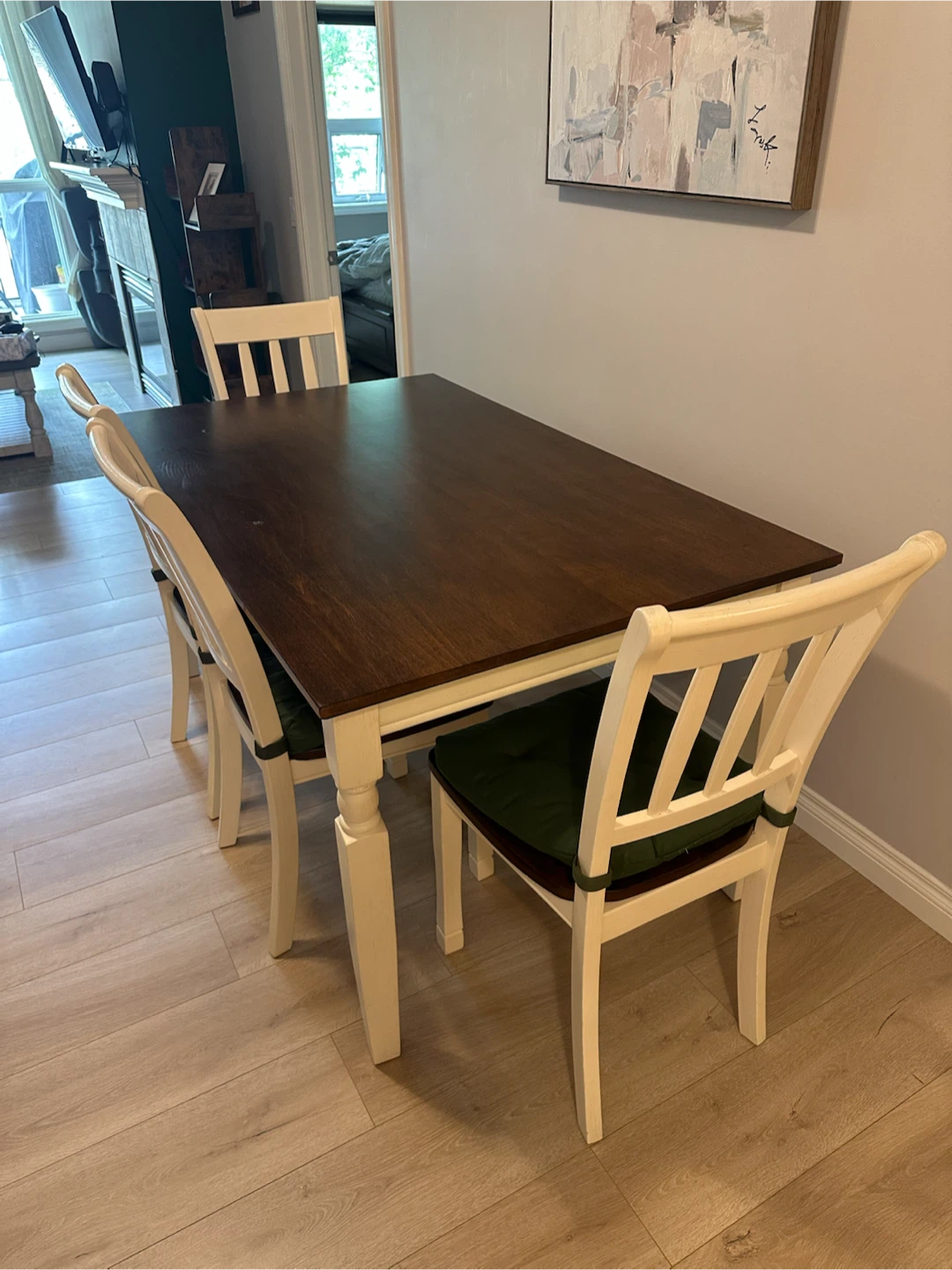 5-Piece Dining Set – Table + 4 Chairs - photo 2