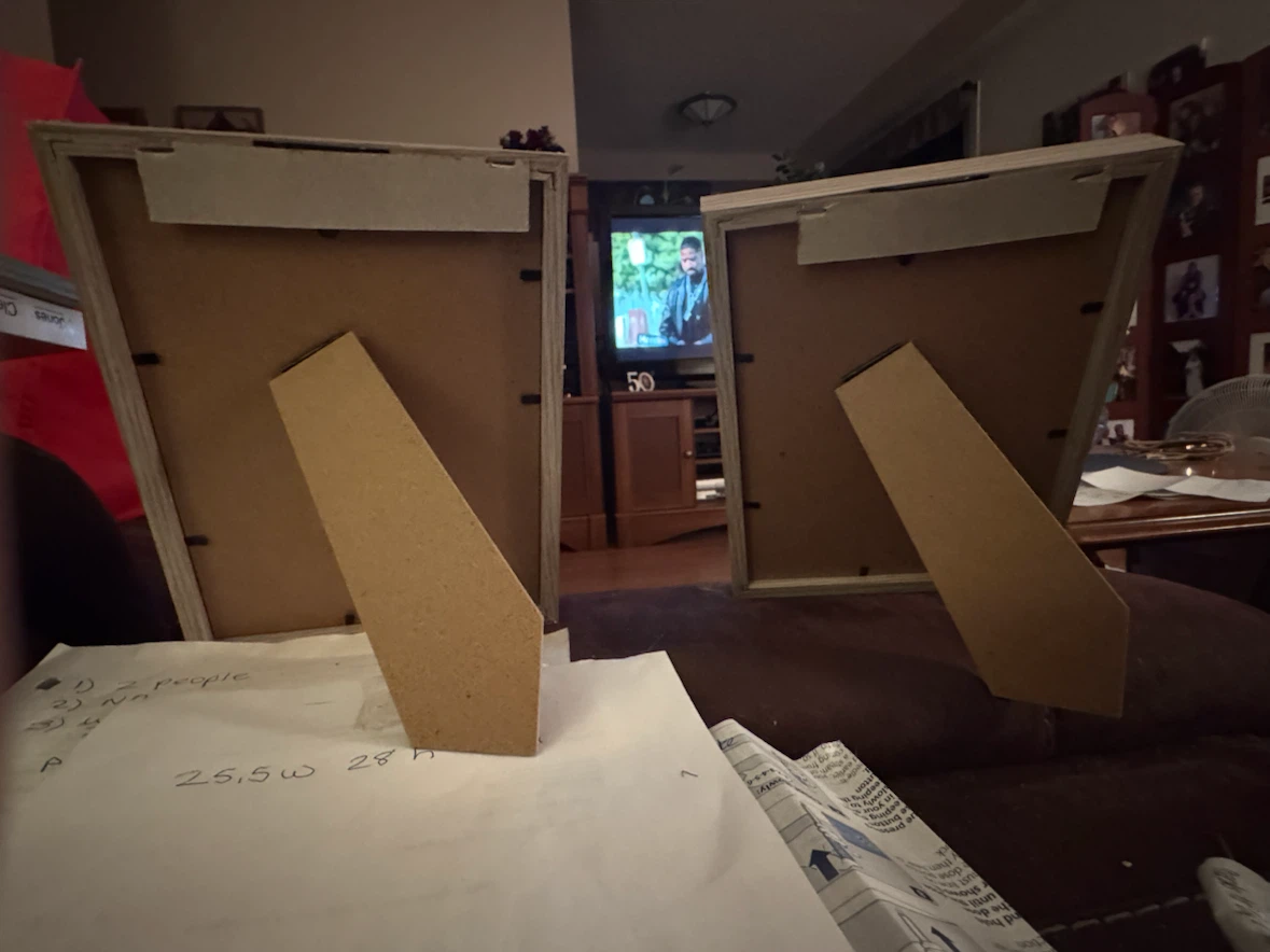 Two Wooden Picture Frames - photo 2