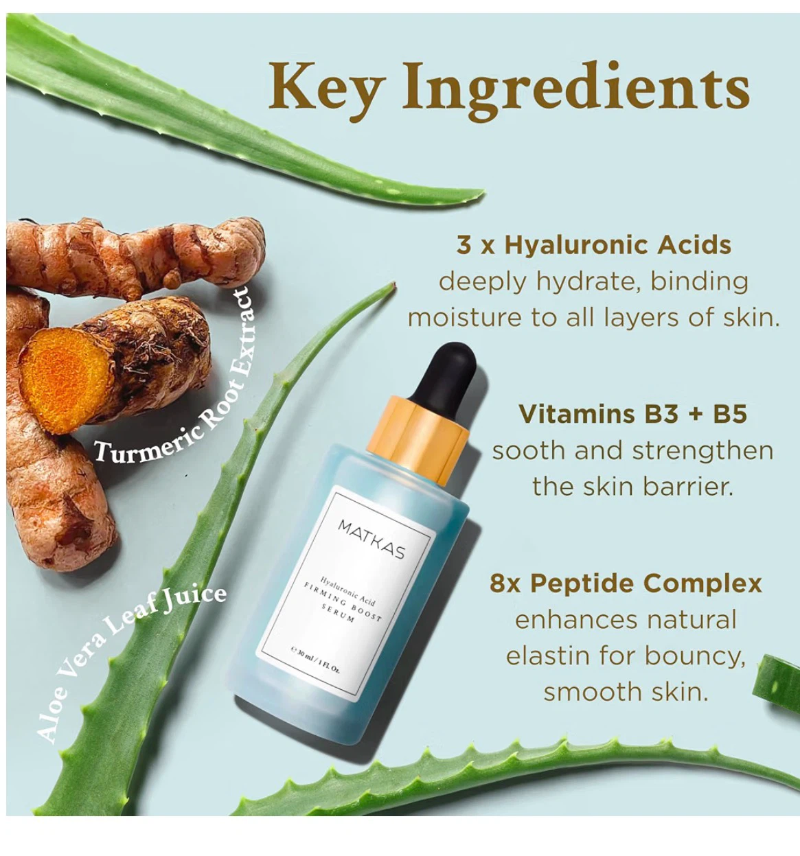 MATKAS Hyaluronic Acid Firming Boost Serum 30ml - photo 2