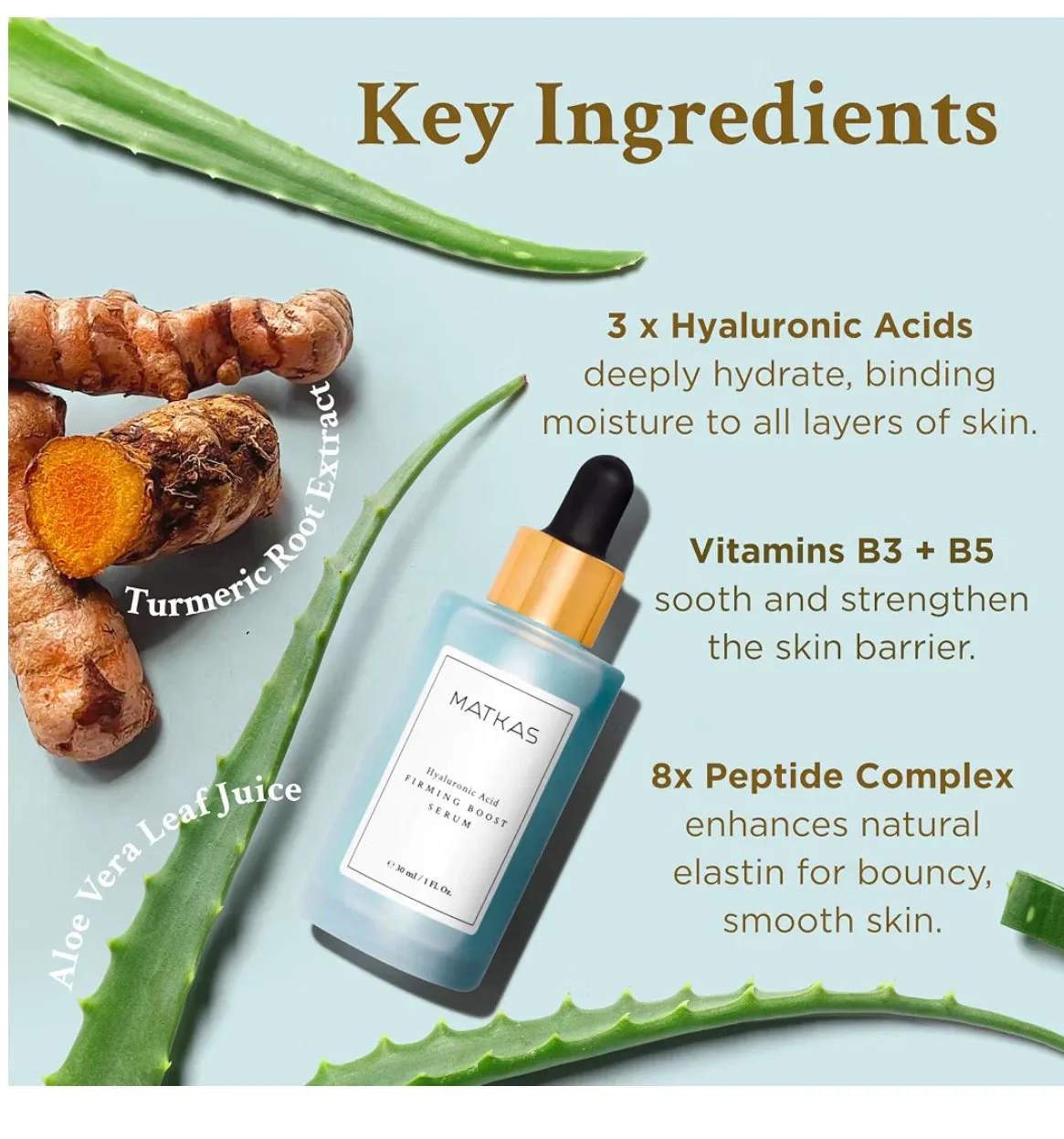 MATKAS Hyaluronic Acid Firming Boost Serum 30ml - photo 2