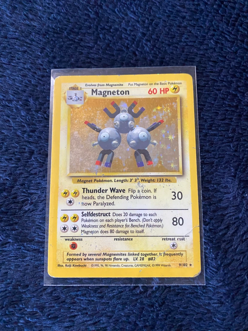 Magneton (Holo) • Pokémon Base Set (Unlimited) ***
