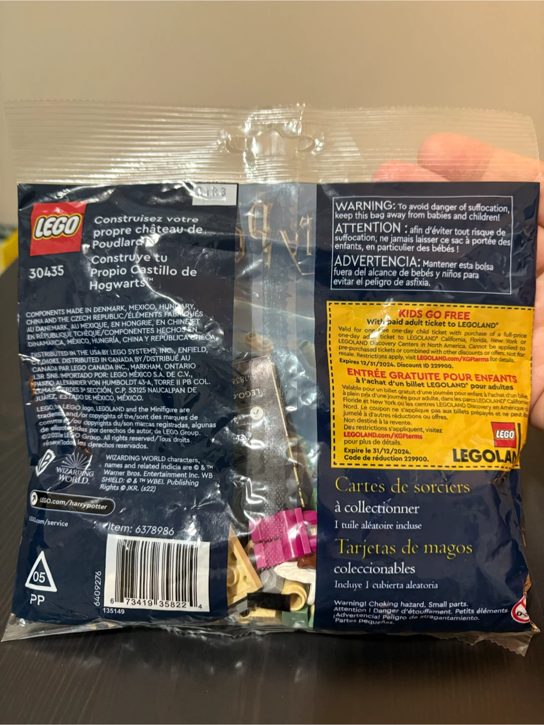 New LEGO Harry Potter Build Your Own Hogwarts Castle 30435 - photo 5