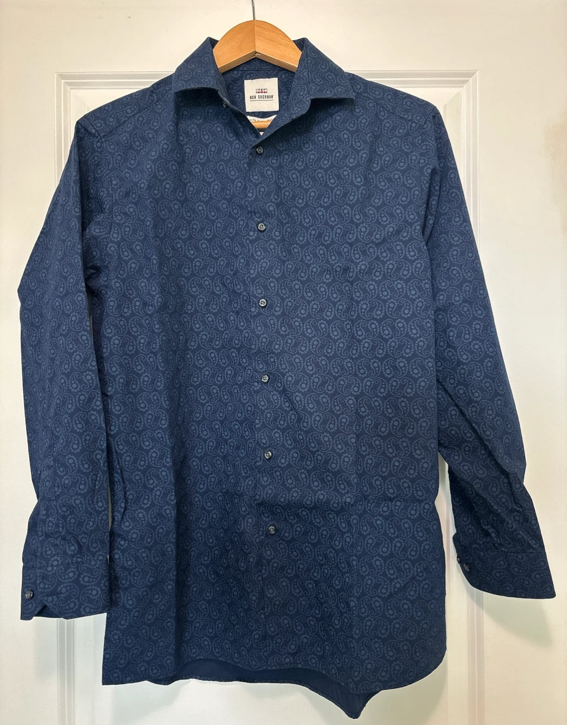 Ben Sherman Slim Fit Mens Dress Shirt