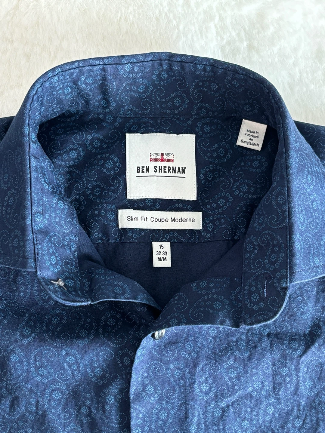 Ben Sherman Slim Fit Mens Dress Shirt - photo 3