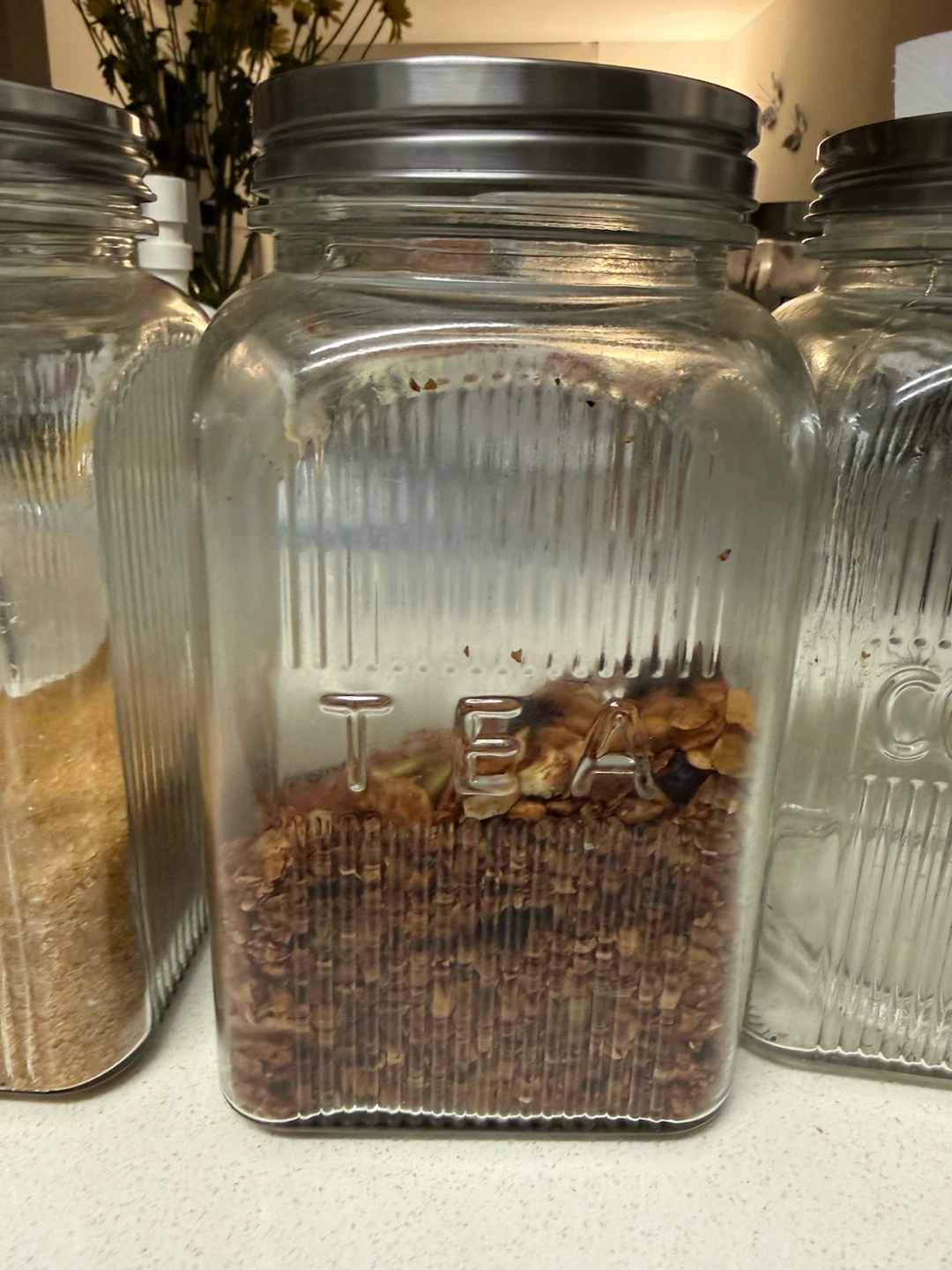Glass Canister Set - Sugar, Tea, coffee, etc - photo 3