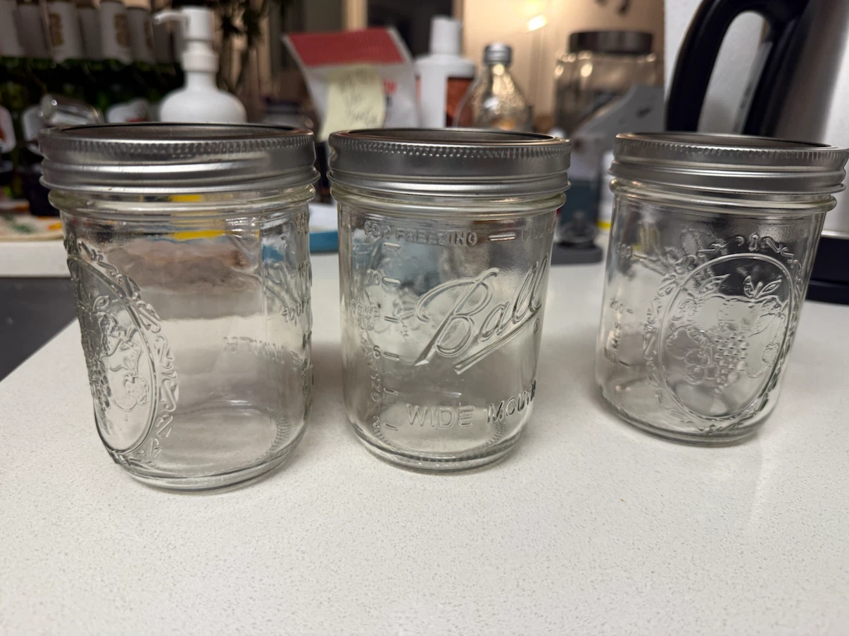 Ball Wide Mouth Mason Jars