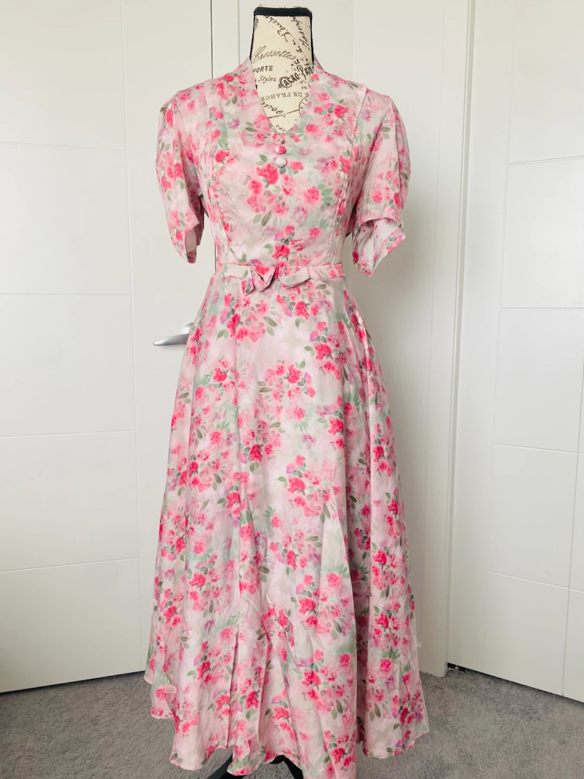 Pink Floral Dress - photo 2