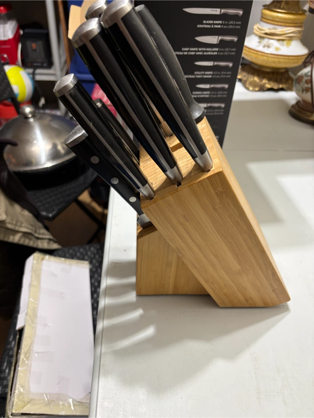 Knife Set with Wooden Block - photo 2