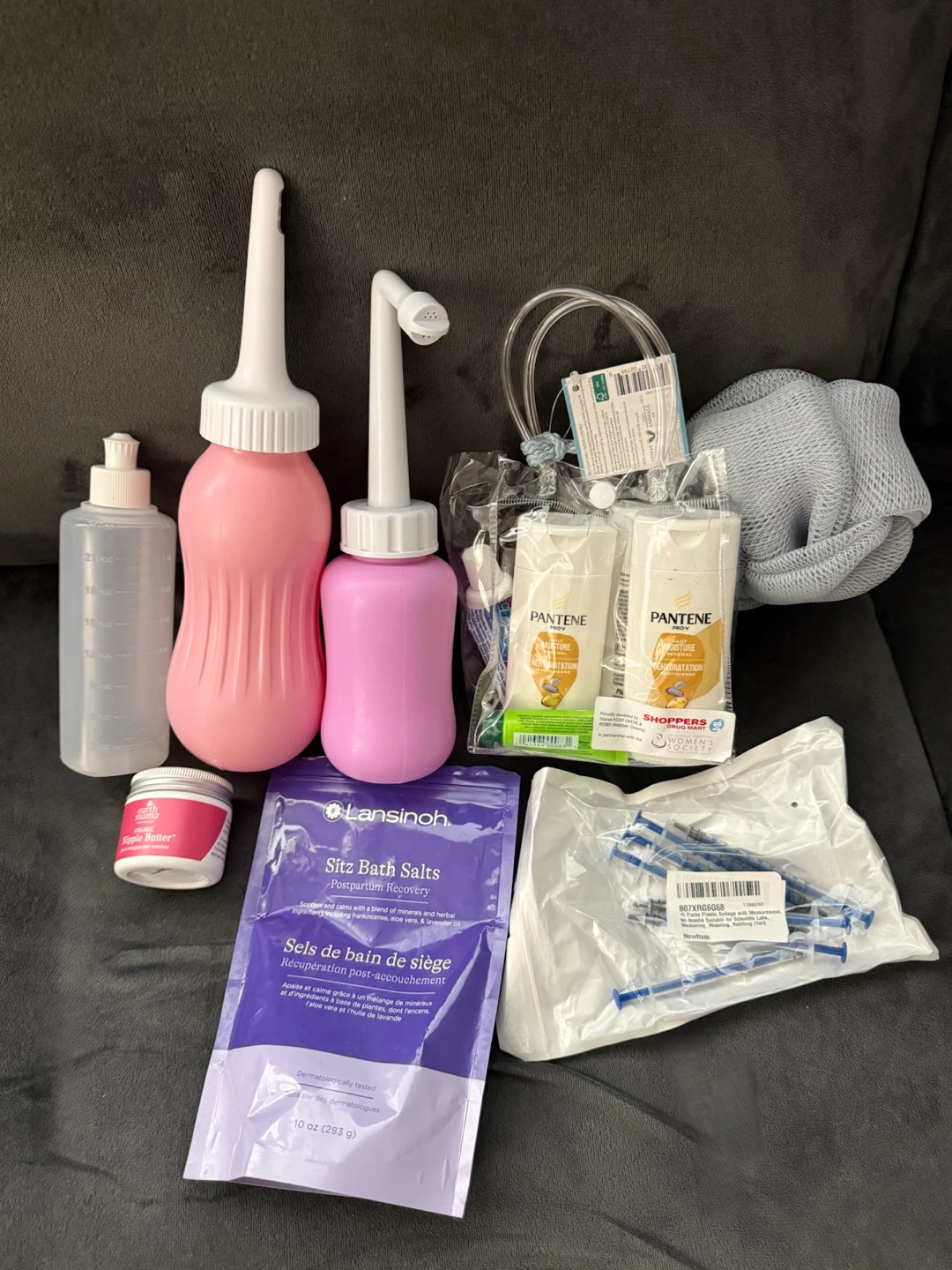 Postpartum Recovery Kit with and Perineal Bottles