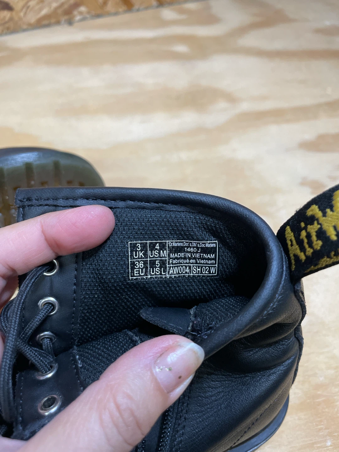 Dr. Martens Black Leather Combat Boots - photo 5