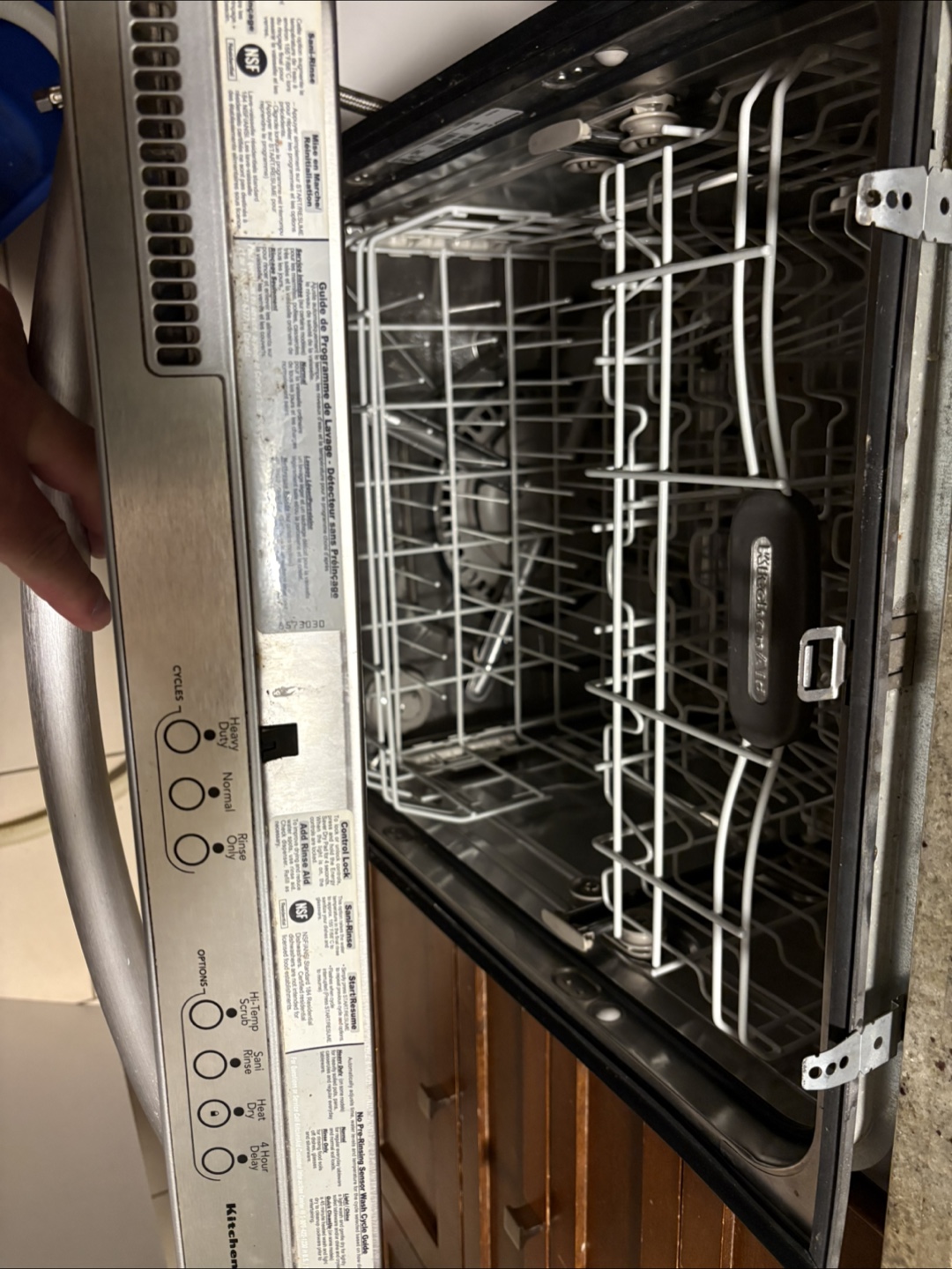 KitchenAid Dishwasher Stainless Steel - photo 2