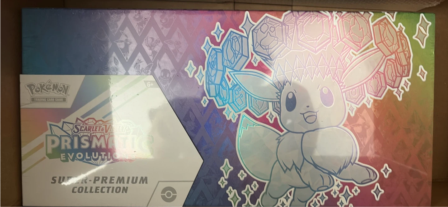 Prismatic Evolutions Super Premium Collection Box SPC