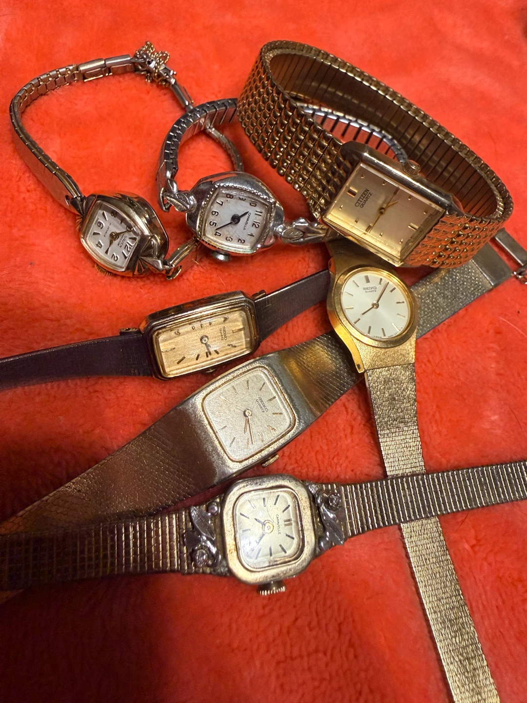 Women's Vintage Watches - Gruen, Citizen, Caravelle