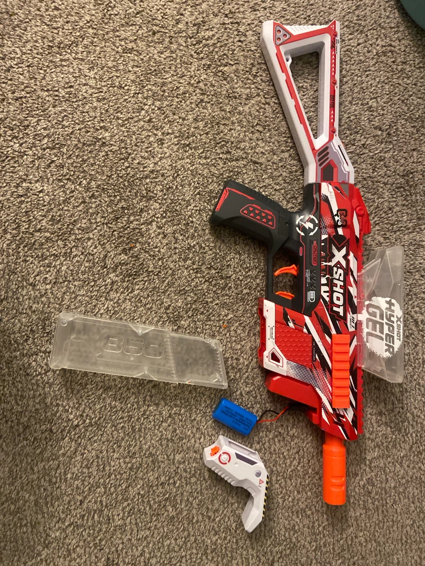X-Shot Hyper Gel Blaster with Battery - photo 2