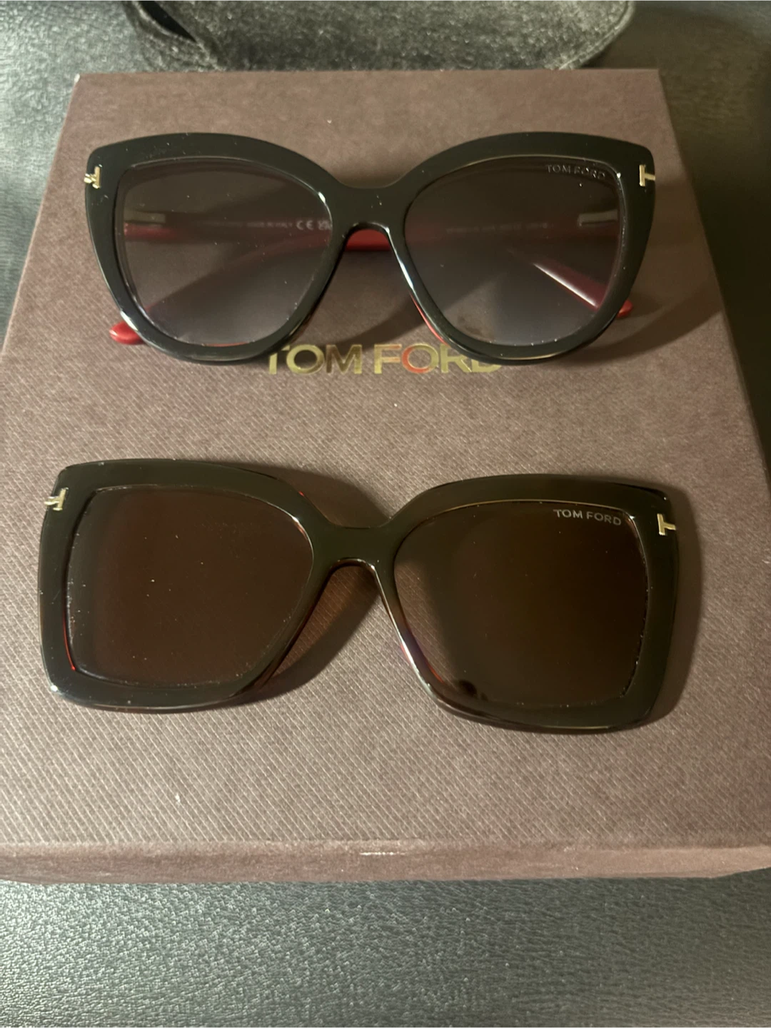 Tom Ford rx Glasses with clip ons - photo 2