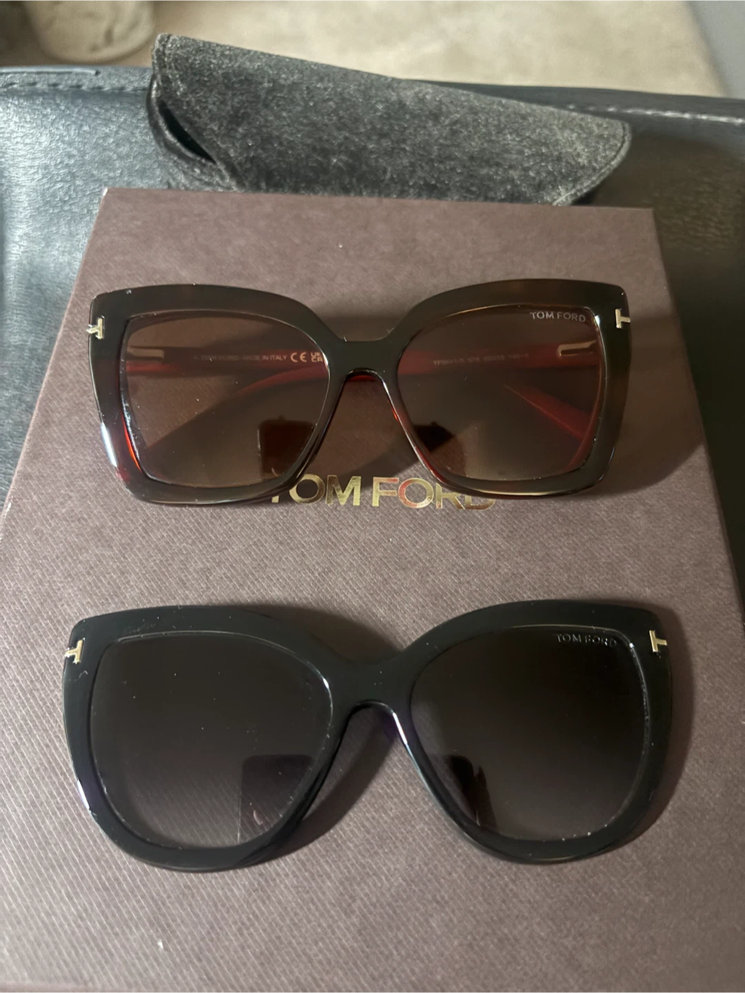 Tom Ford rx Glasses with clip ons - photo 3
