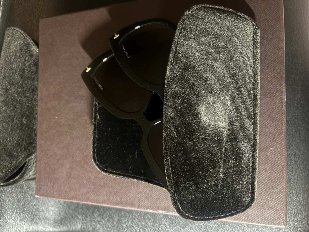 Tom Ford rx Glasses with clip ons - photo 4