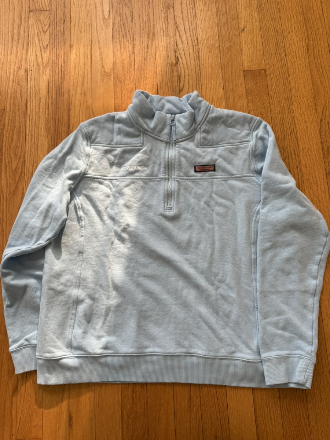 Vineyard Vines Light Blue 1/4 Zip Pullover XX-Large - photo 2