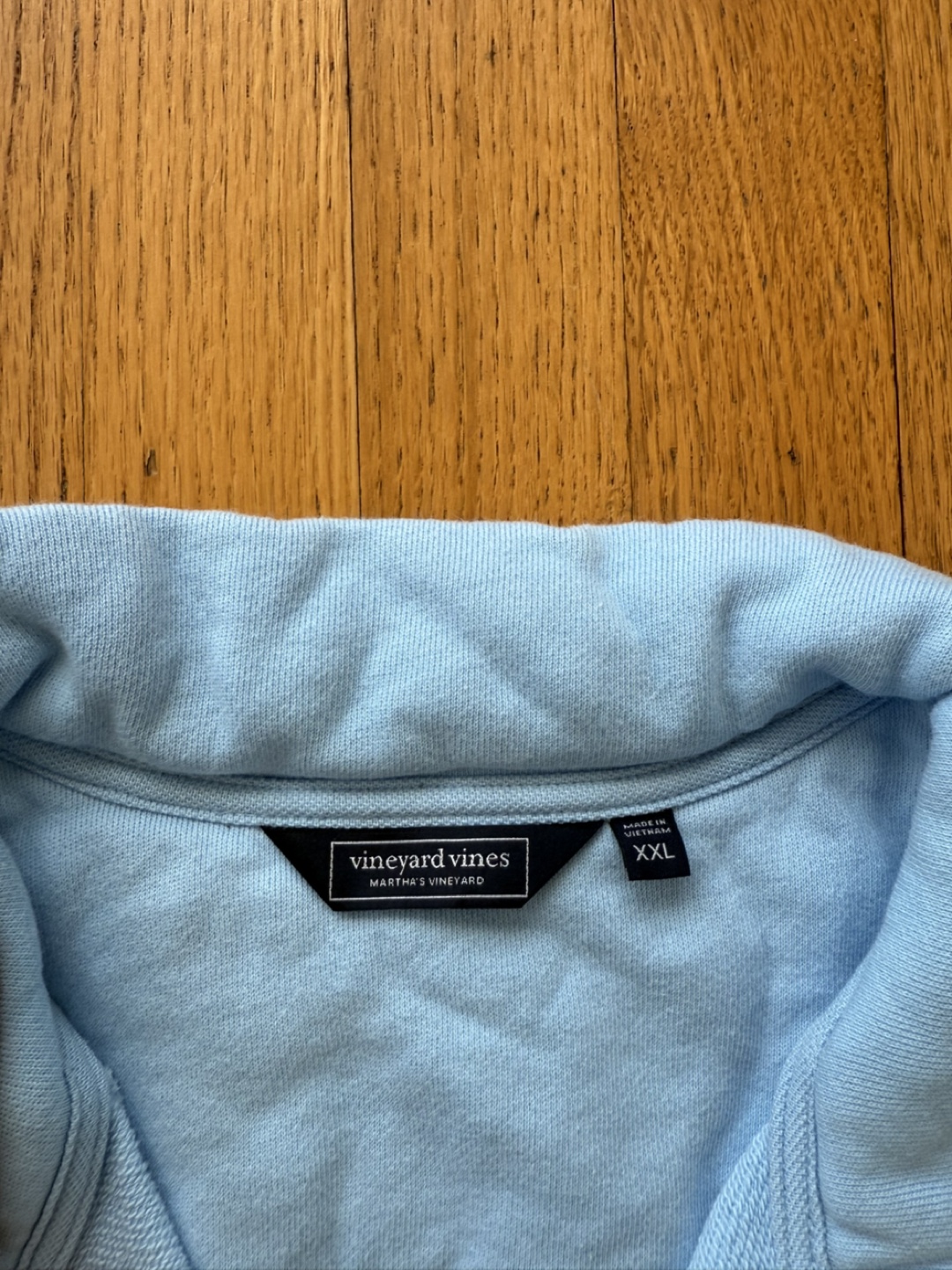 Vineyard Vines Light Blue 1/4 Zip Pullover XX-Large - photo 4