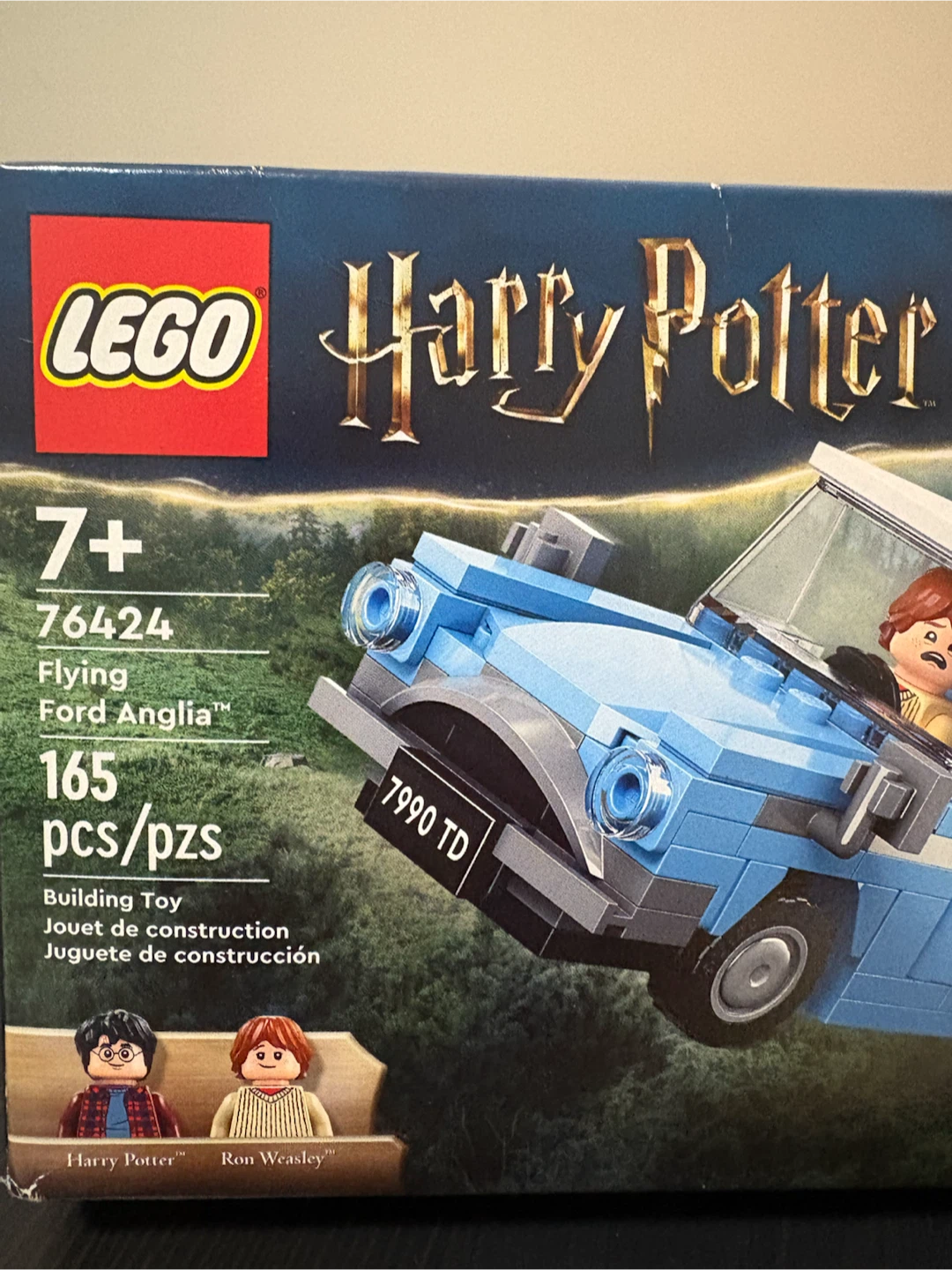 New LEGO Harry Potter 76424 Flying Ford Anglia Building Toy Set - photo 3