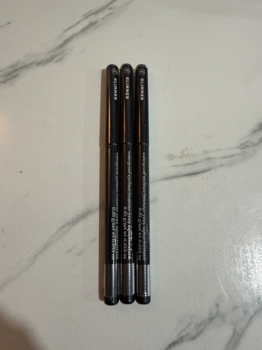Avon fmg Glimmer Waterproof Black Eyeliners