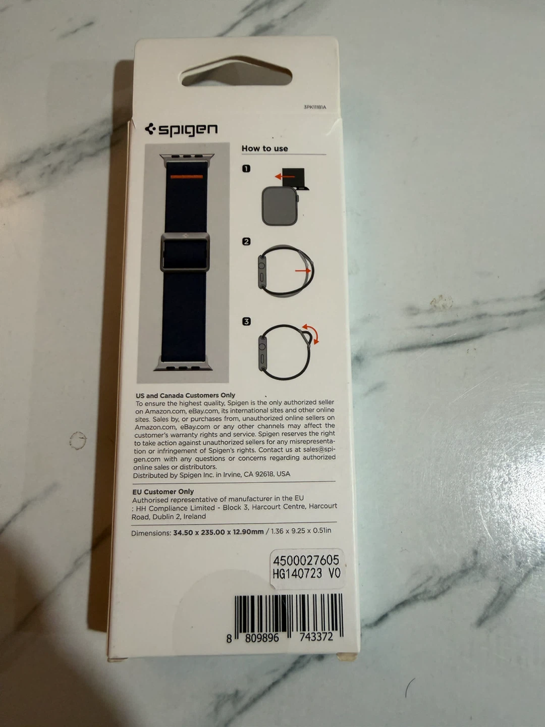 Navy Apple Watch Band 49/45/44/42mm - photo 2