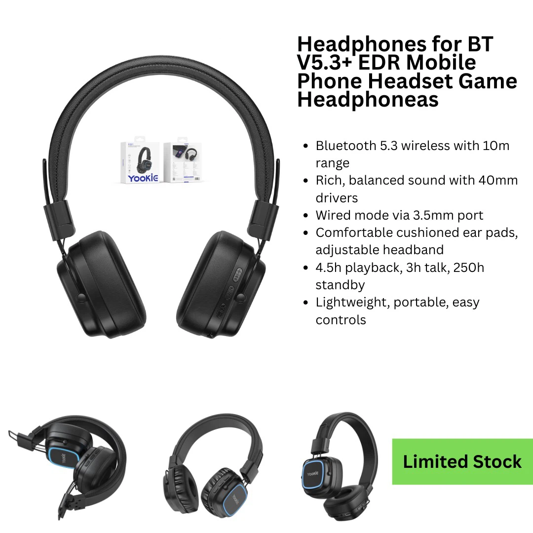 Yookie Bluetooth Headphones - photo 4