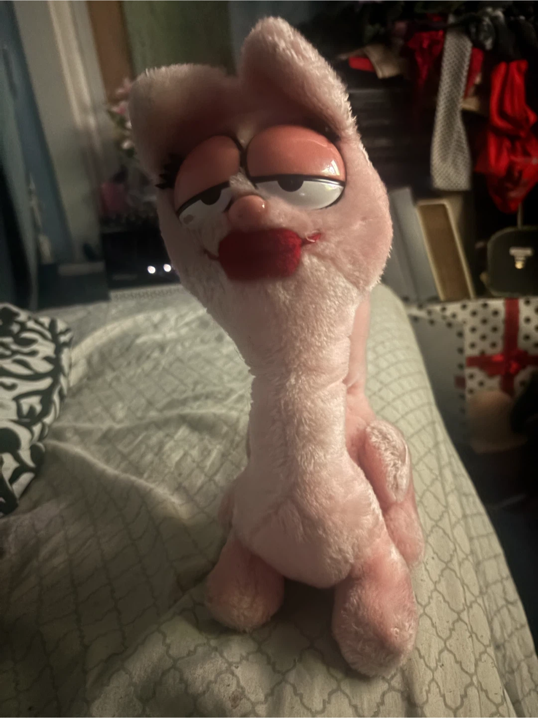 Dakin Arlene Garfield Plush Cat 1984 Vintage 12" Figure