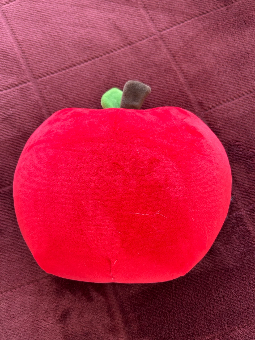 Cute Plush Set: Kawaii Red Apple Cushion & Hello Kitty Plush - photo 3