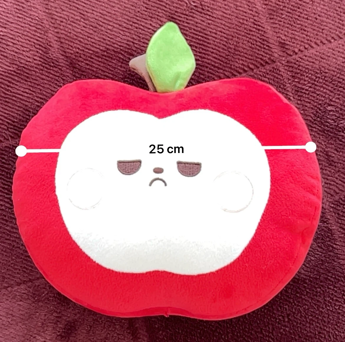 Cute Plush Set: Kawaii Red Apple Cushion & Hello Kitty Plush - photo 4