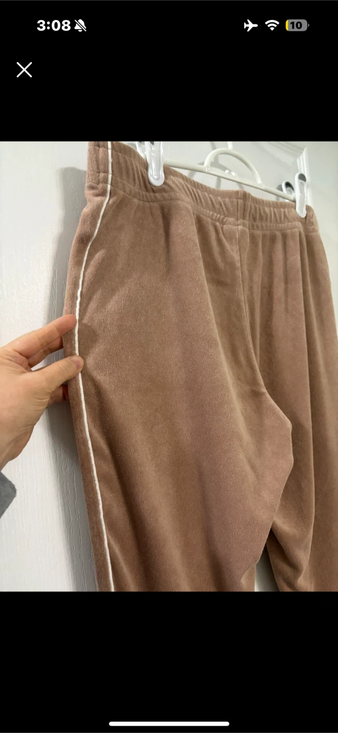 Nike Velour Track Pants - Size L - photo 4