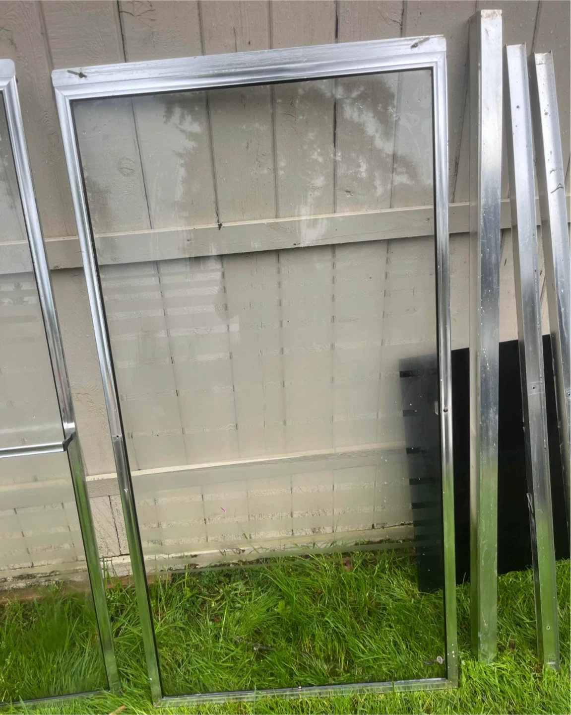 Shower Door Glass Panel with Frame