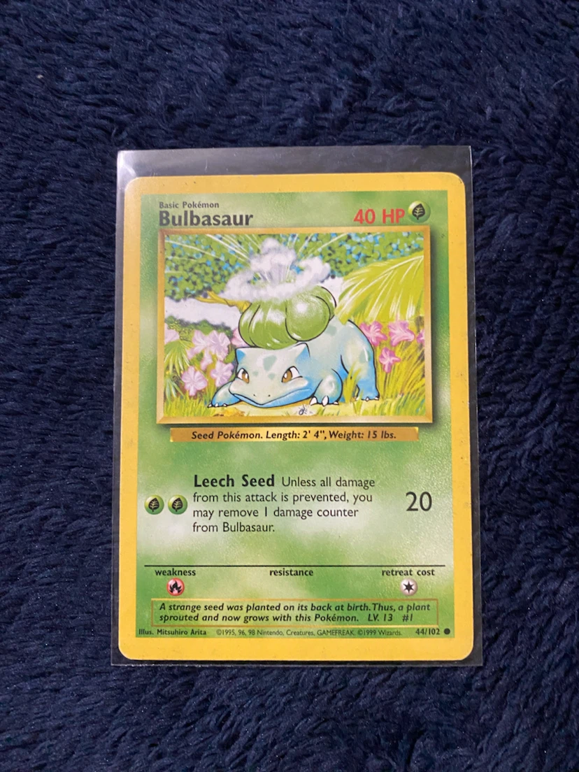 Bulbasaur • Pokémon Base Set (Unlimited) ***