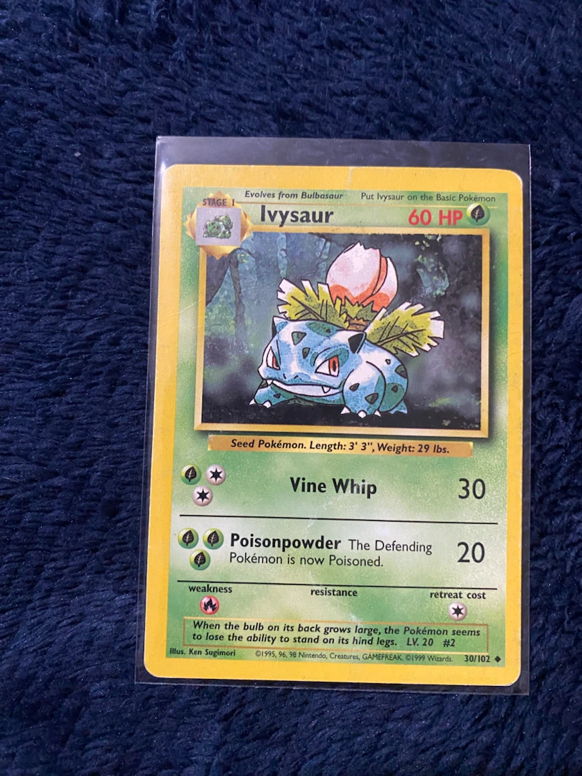 Ivysaur • Pokémon Base Set (Unlimited) ***