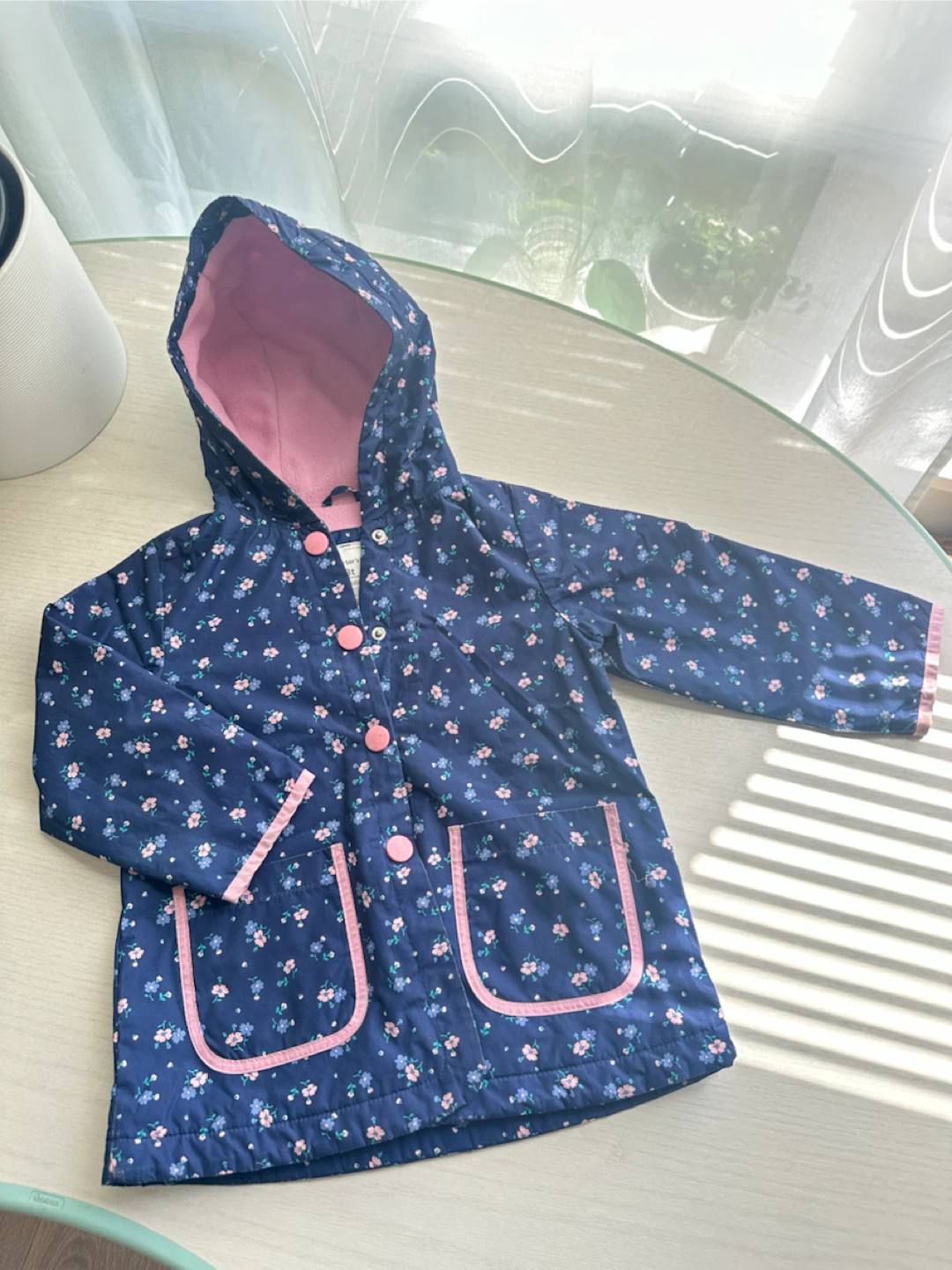 Carter's Toddler 3t Floral Rain Jacket