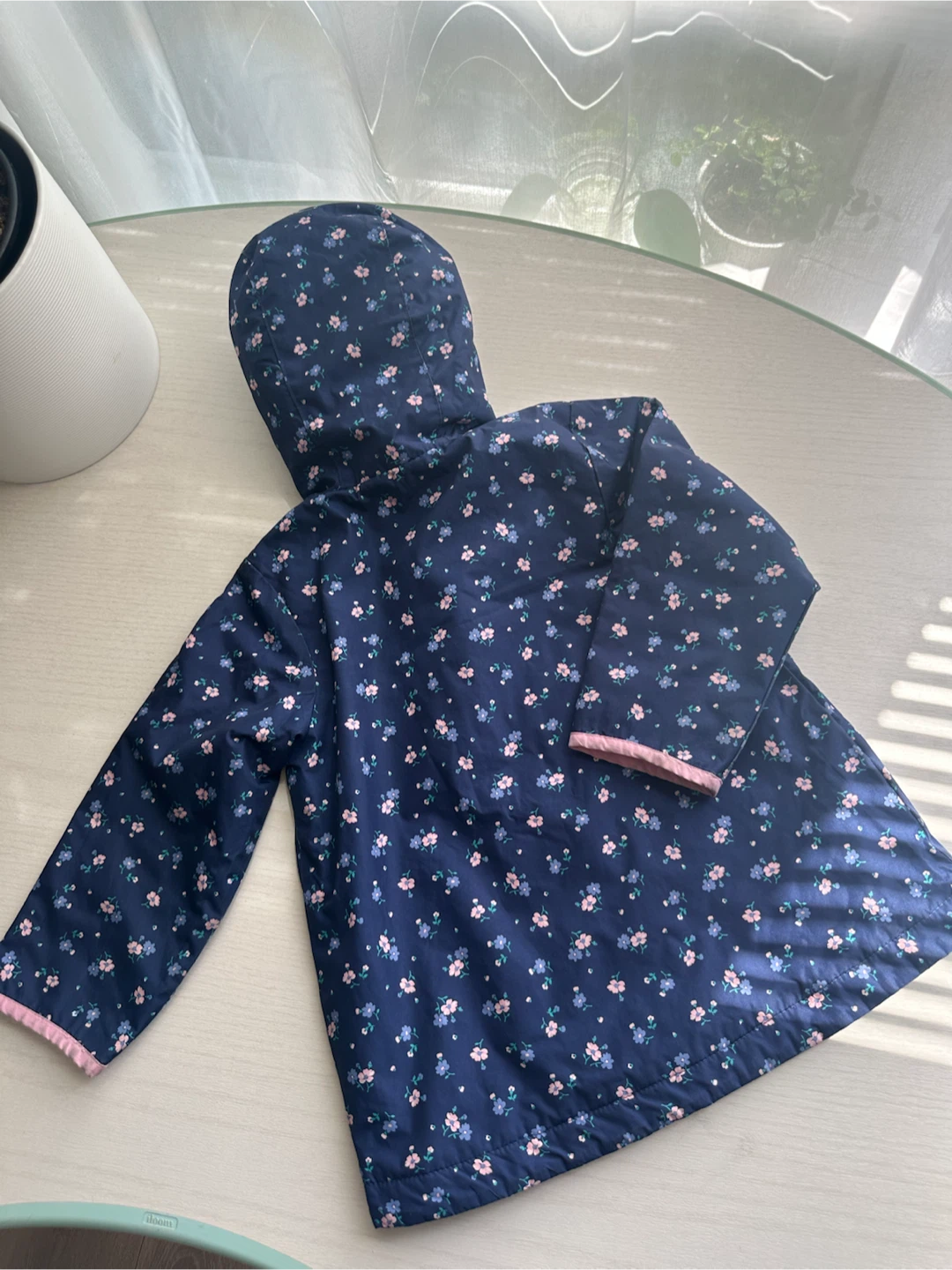 Carter's Toddler 3t Floral Rain Jacket - photo 4