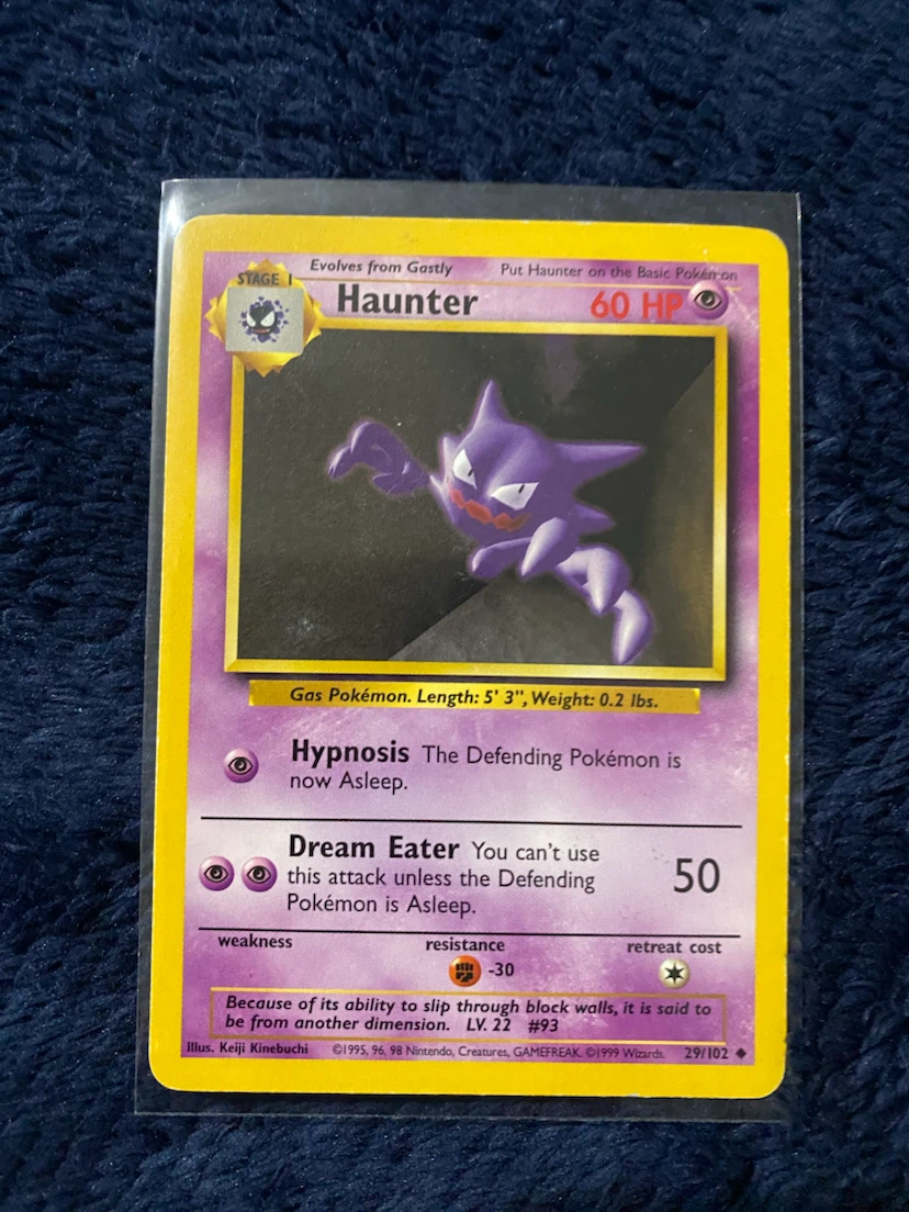 Haunter • Pokémon Base Set (Unlimited) ***