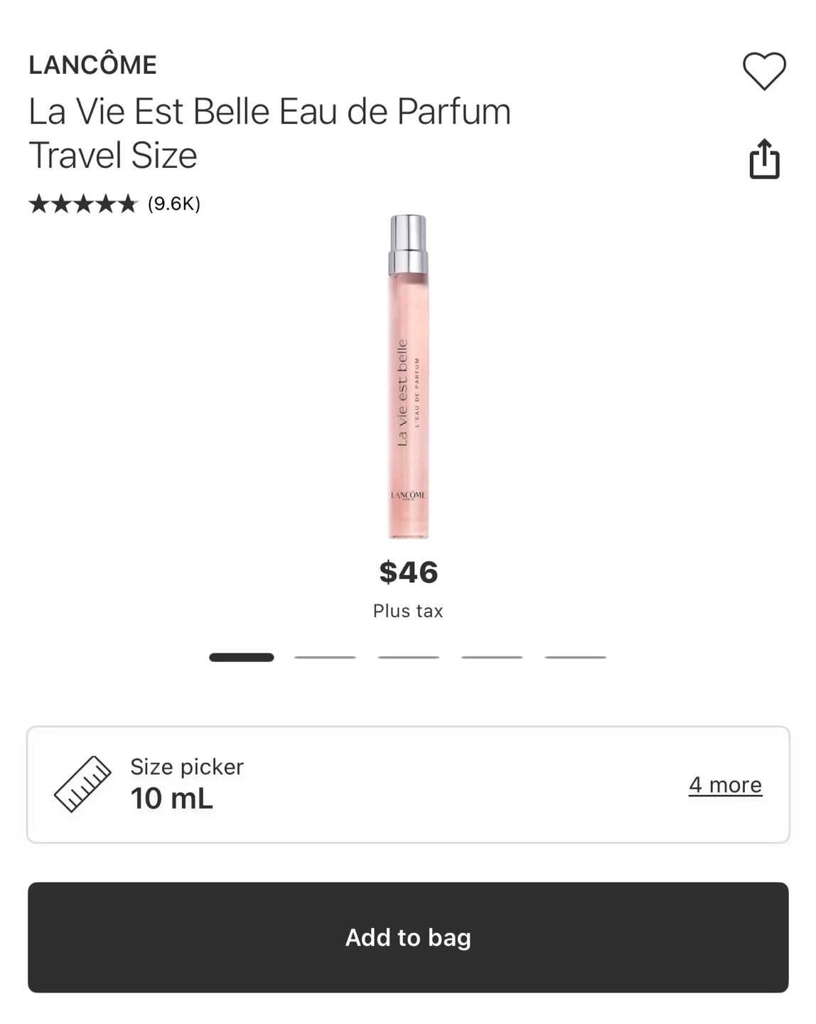 Lancôme La Vie Est Belle Eau de Parfum Travel Spray - photo 2