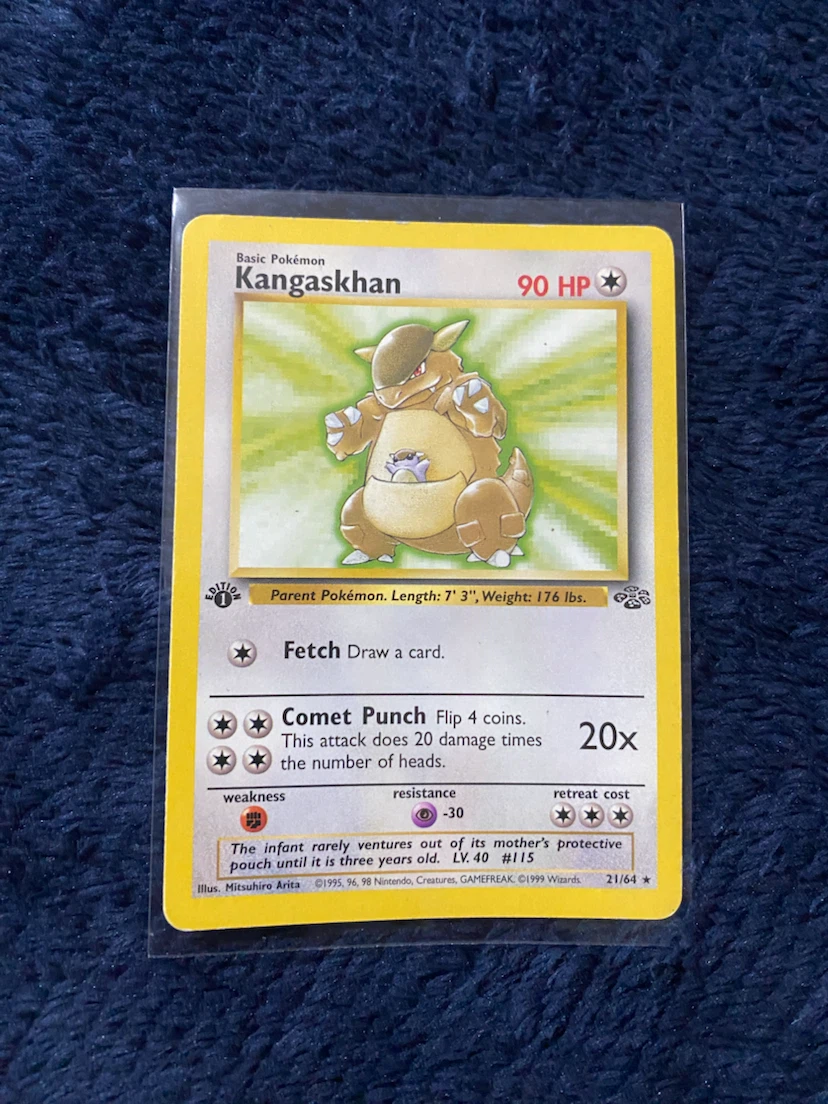 Kangaskhan (1st Edition) • Pokémon Jungle Set ***