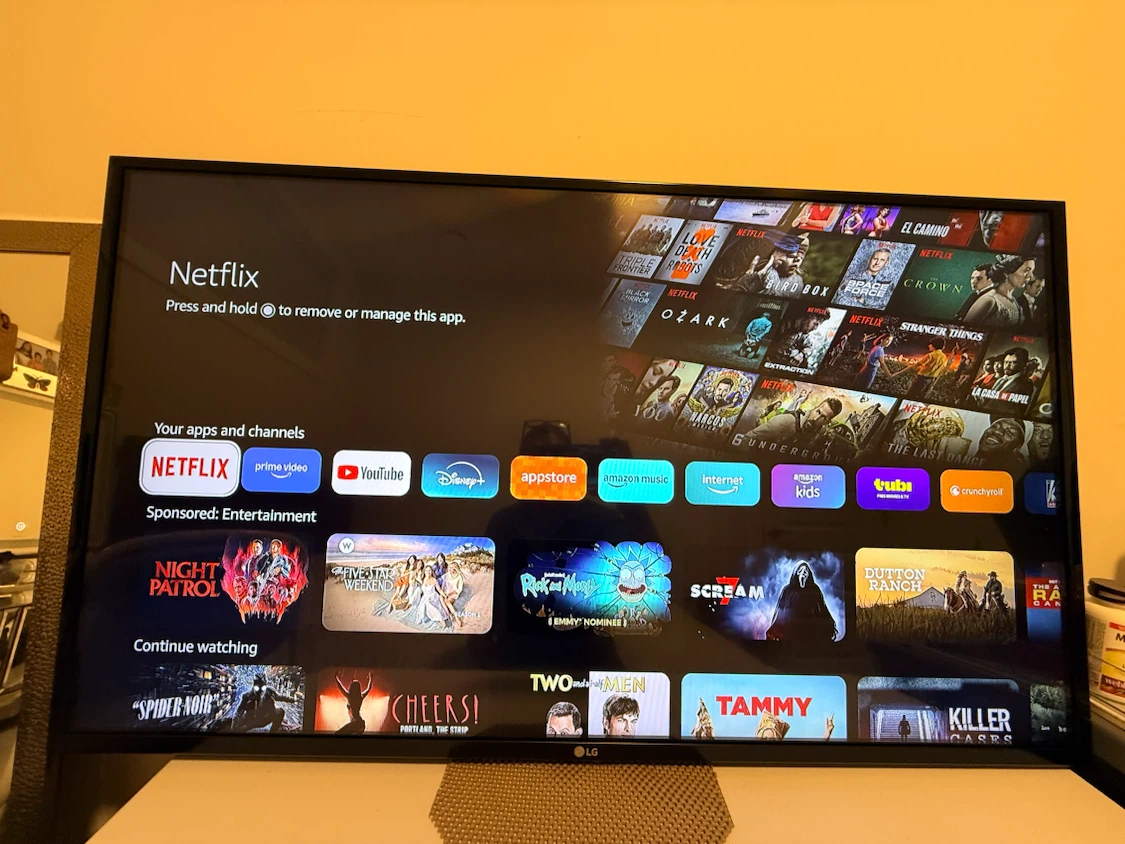 43” LG TV with Fire TV - photo 2