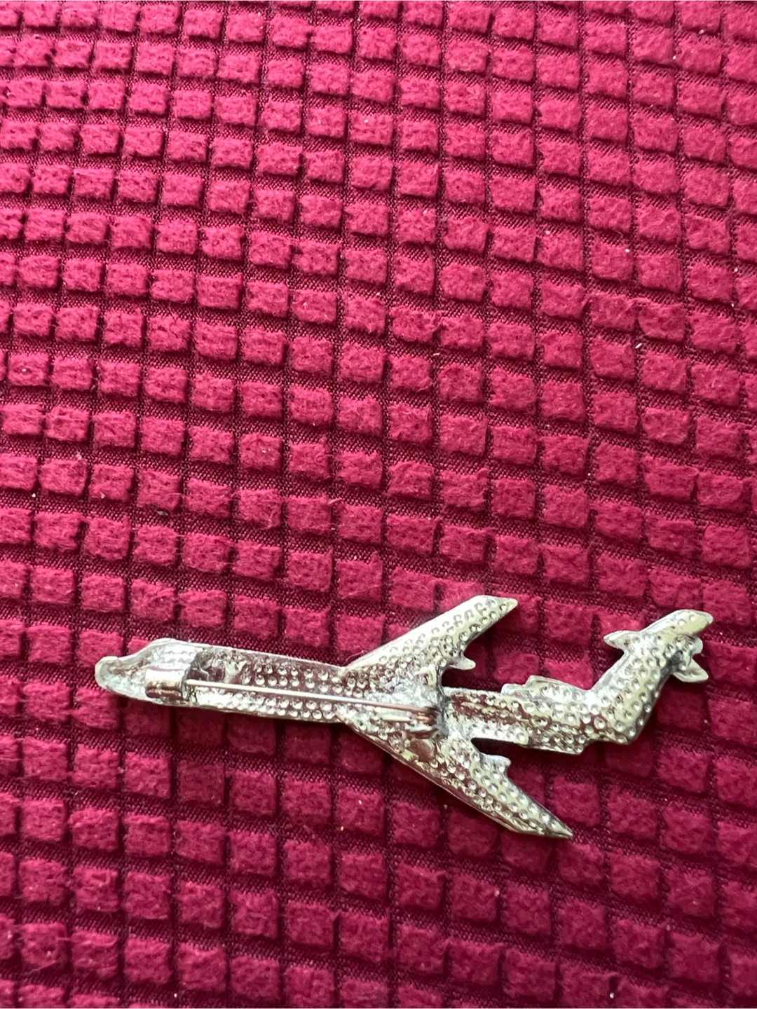 Sparkly Airplane Brooch - photo 2