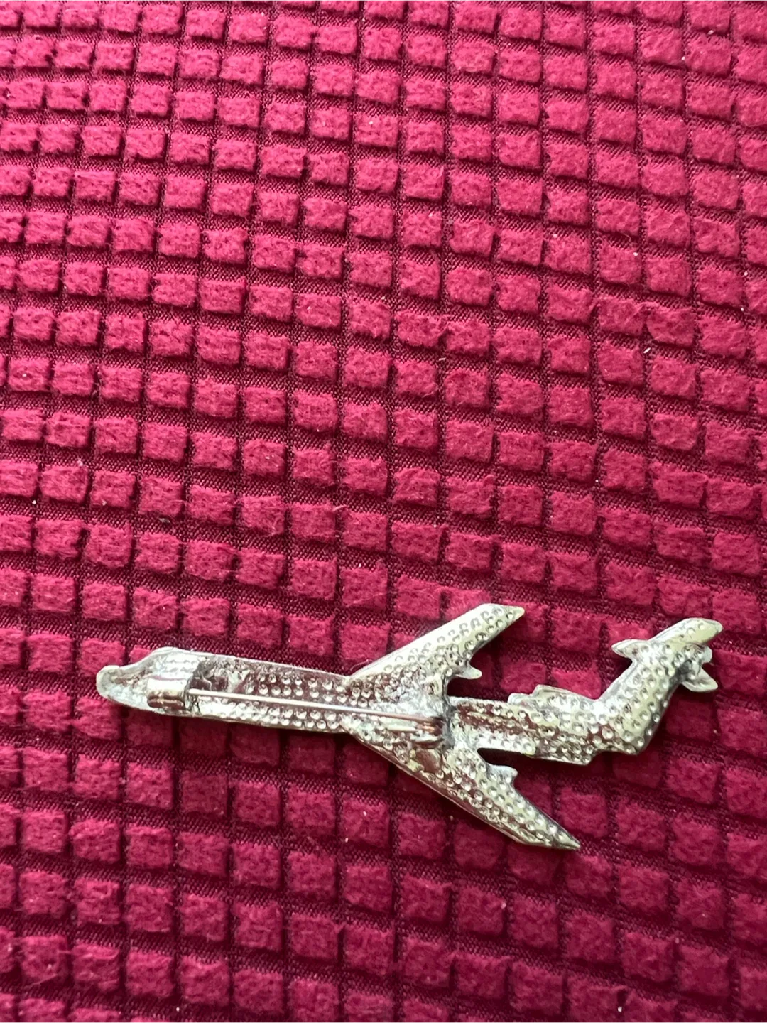 Sparkly Airplane Brooch - photo 2
