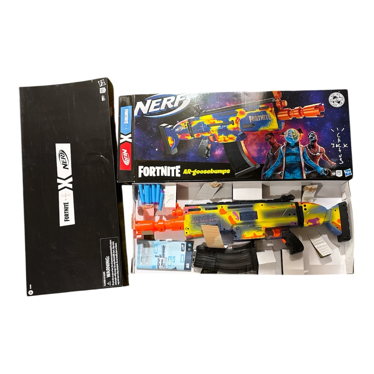 Travis Scott x Fortnite x Cactus Jack AR - Goosebumps Nerf Gun