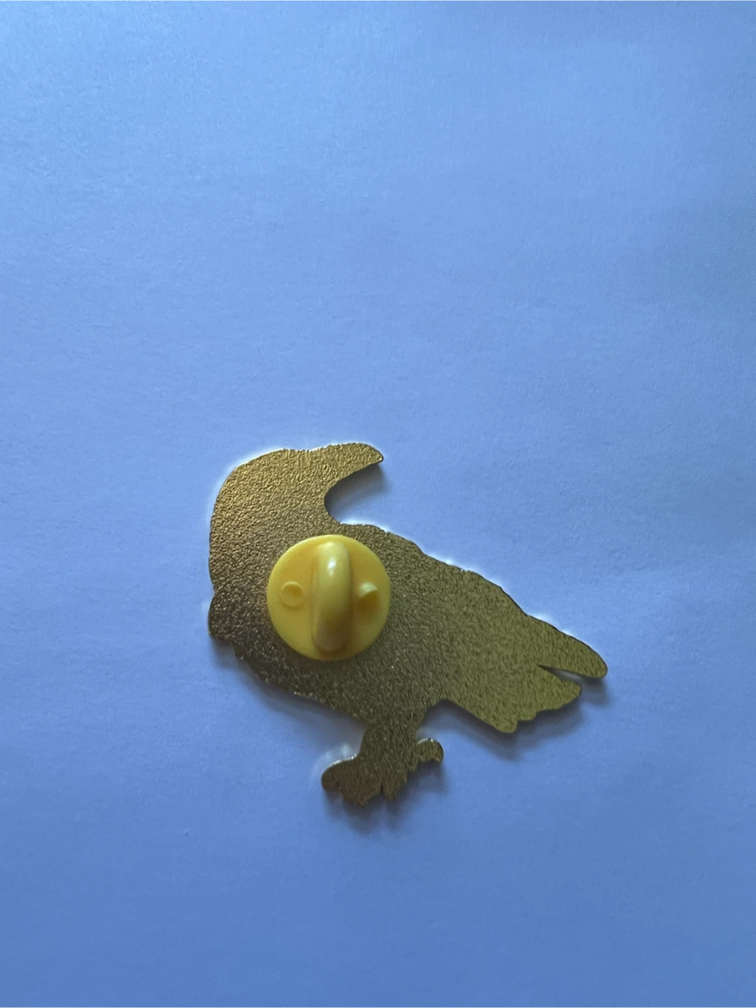 Enamel Raven Bird Lapel Pin - photo 3