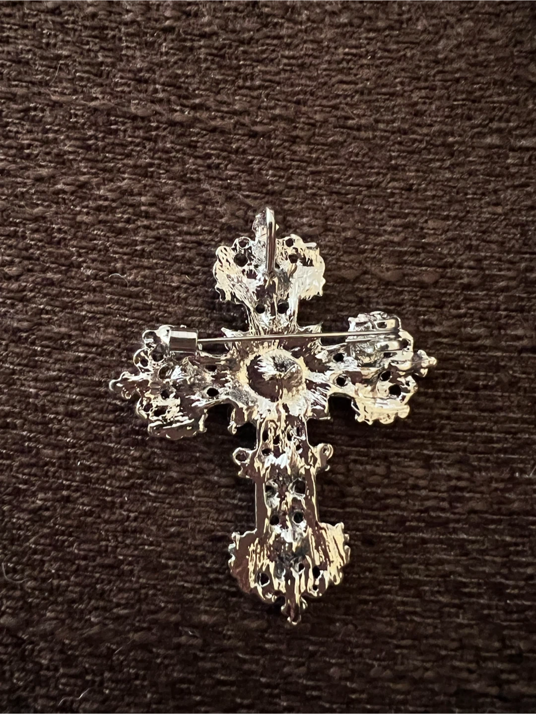 Jewelled Cross Brooch - photo 2
