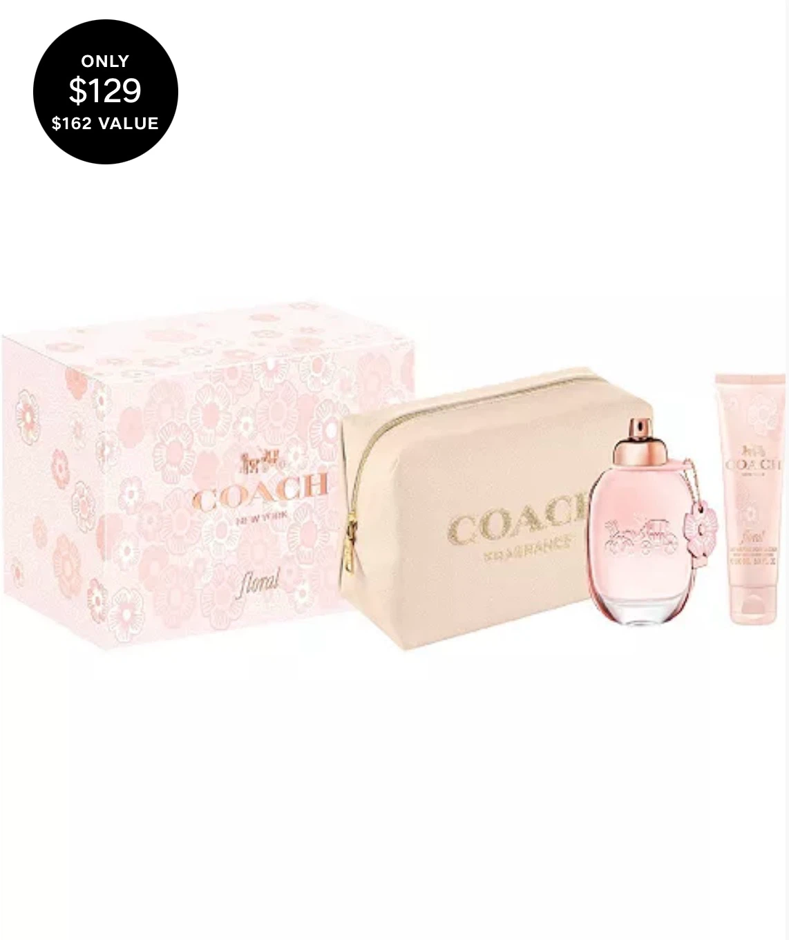 Coach Floral Eau de Parfum Gift Set with Cosmetic Bag - photo 2